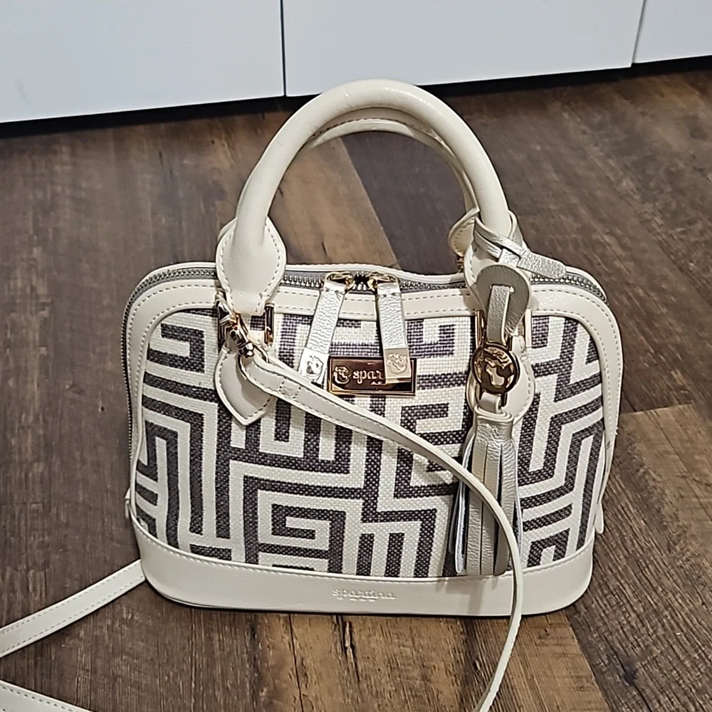 Spartina 449 Monogram Bowler Satchel